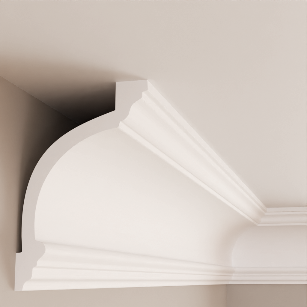 Карниз полиуретановый Gaudi Decor P 133 155x102x2000 мм (25400621)