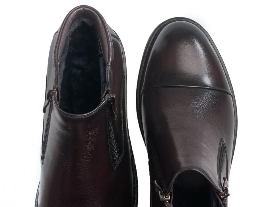 Черевики Carlo Delari 7254013 р. 45 Темно-коричневий (23545) - фото 4 Черевики Carlo Delari 7254013 р. 45 Темно-коричневий (23545) - фото 4