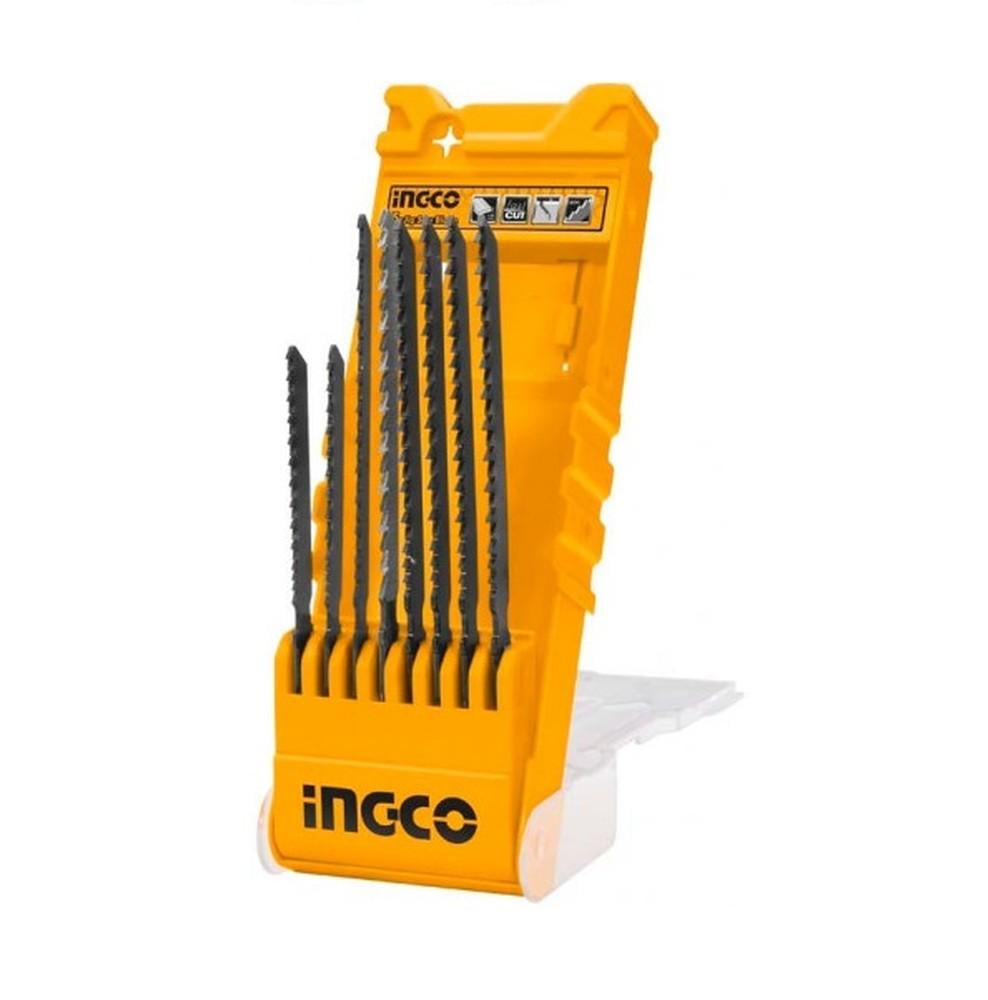 Набор пильных полотен для лобзика INGCO AKD8088 8 шт.