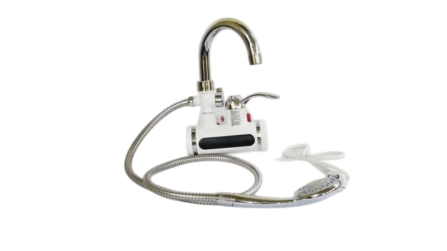 Проточный водонагреватель с душем Instant electric heating water Faucet FT-001 нижнее подключение (1699292745)
