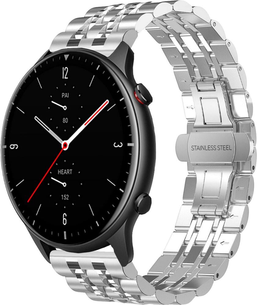 Браслет металевий Spinye для Amazfit GTR 2e Silver (28957-59)