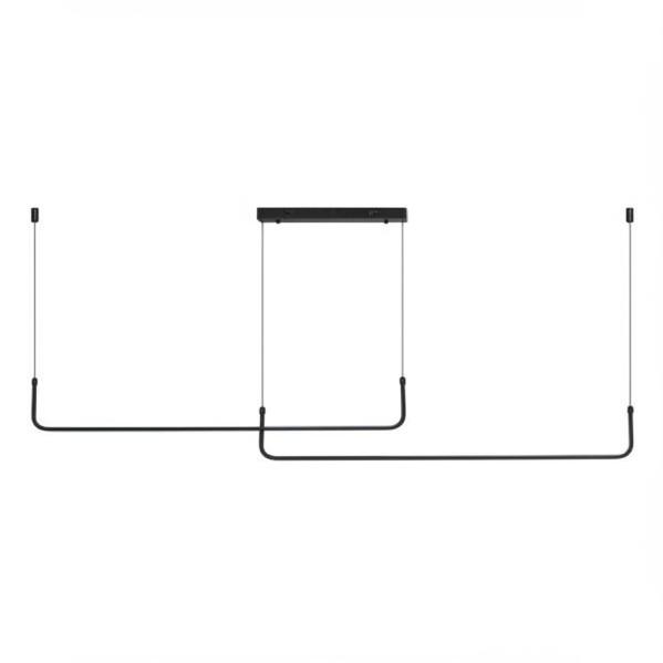Підвісний світильник Azzardo AZ5446 Mario Pendant 2 CCT Dimm BK + Remote Control 39 Вт 2535 лм 3000K-6000K