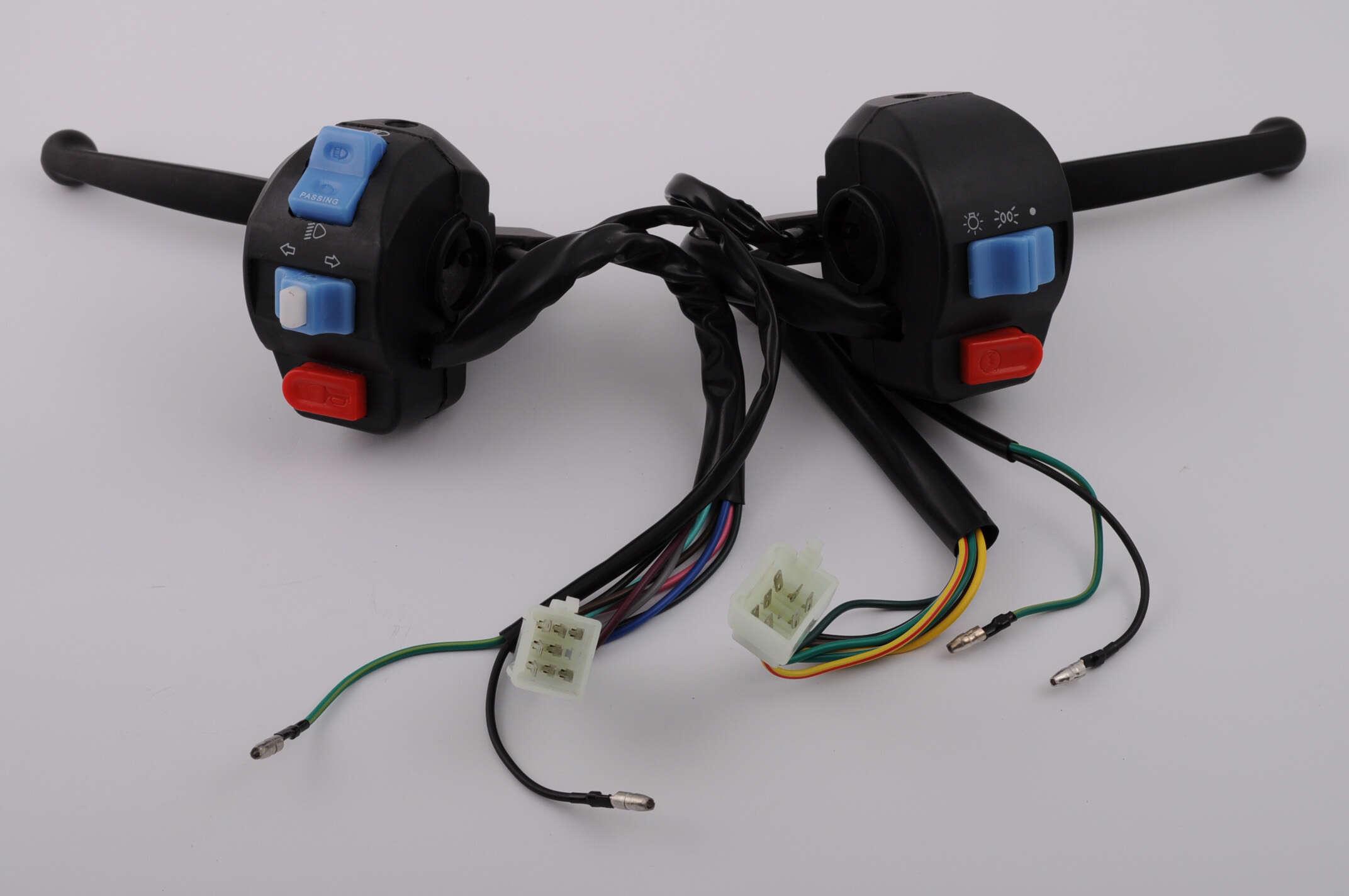Блок кнопок руля для 4T GY6 50 2 шт. (K-1462)