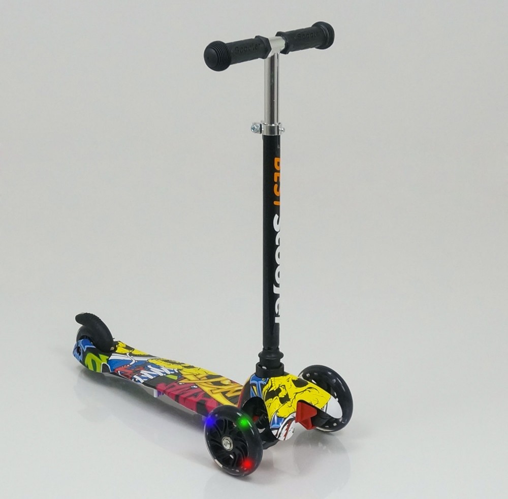 Самокат дитячий триколісний Scooter Mini Style Draft (2T1052)