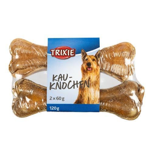 Ласощі для собак Trixie Кістка пресована з рубцем 12 см 60 г 2 шт.