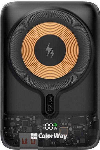 Повербанк ColorWay 10000 mAh 15W MagSafe Black (1604608)