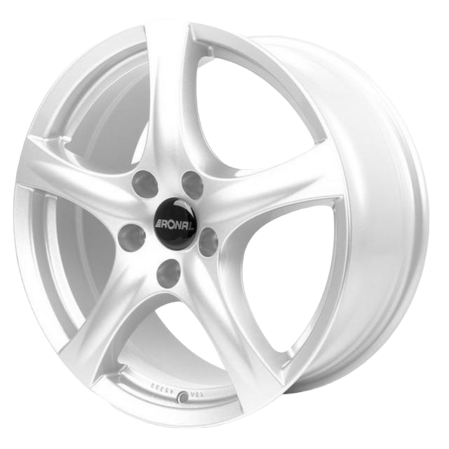 Литые диски Ronal R42 7x17 5x114,3 ET49 DIA76,1 Crystal silver