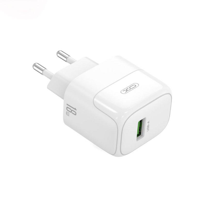 Адаптер Xo L135 1 USB/QC3.0/18 W White - фото 3 Адаптер Xo L135 1 USB/QC3.0/18 W White - фото 3
