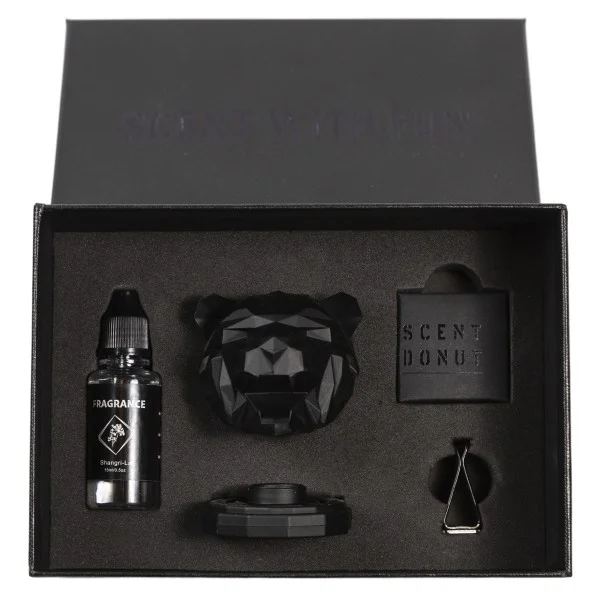 Ароматизатор автомобильный Tiger в подарочной упаковке Black (4301-Leader) - фото 7