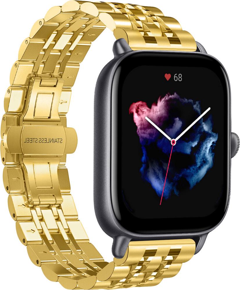 Браслет металлический Spinye для Amazfit GTS 3 Gold (29174-2A)