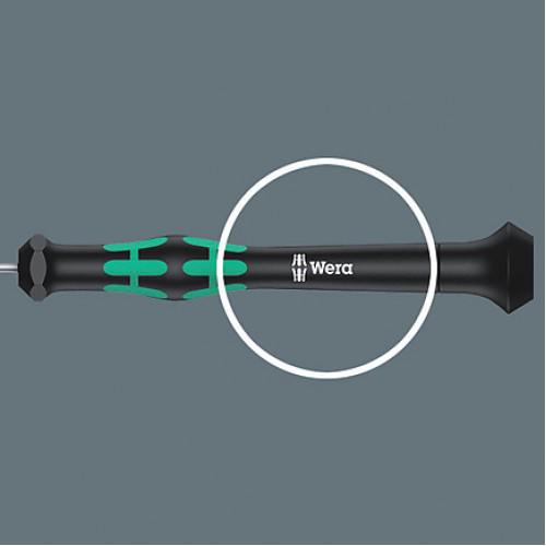 Шестигранна викрутка WERA для електронників Kraftform Micro з кульковою головкою HEX 2,5х60 мм (05118094001) - фото 4