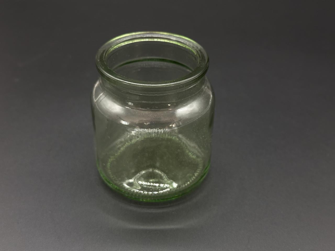 Баночка скляна для свічок 6,5х5,5 см Зелений (STN-02-2)