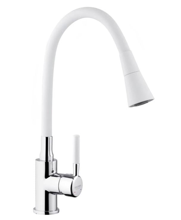 Смеситель для кухни Kroner KRM Kuche C132WHI (60107) Смеситель для кухни Kroner KRM Kuche C132WHI (60107)