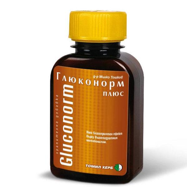 Комплекс для профілактики діабету Tomil Herb Gluconorm 500 мг 120 таб. (000024721)