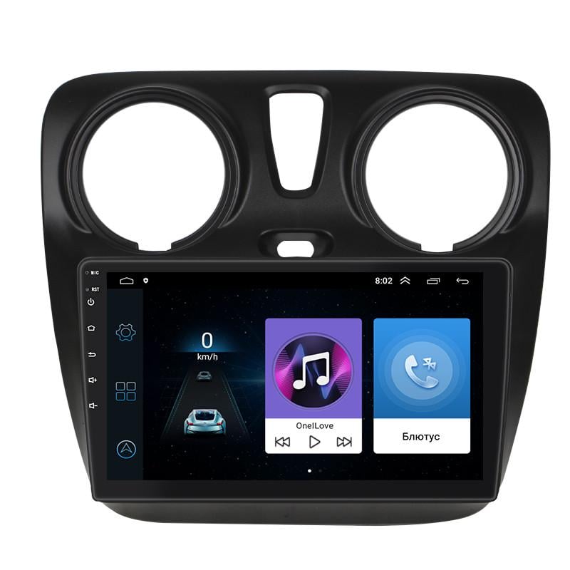 Автомагнитола штатная Lesko для Renault Lodgy 2012-2022 1/16Gb Wi-Fi GPS Base 9" (27281879)