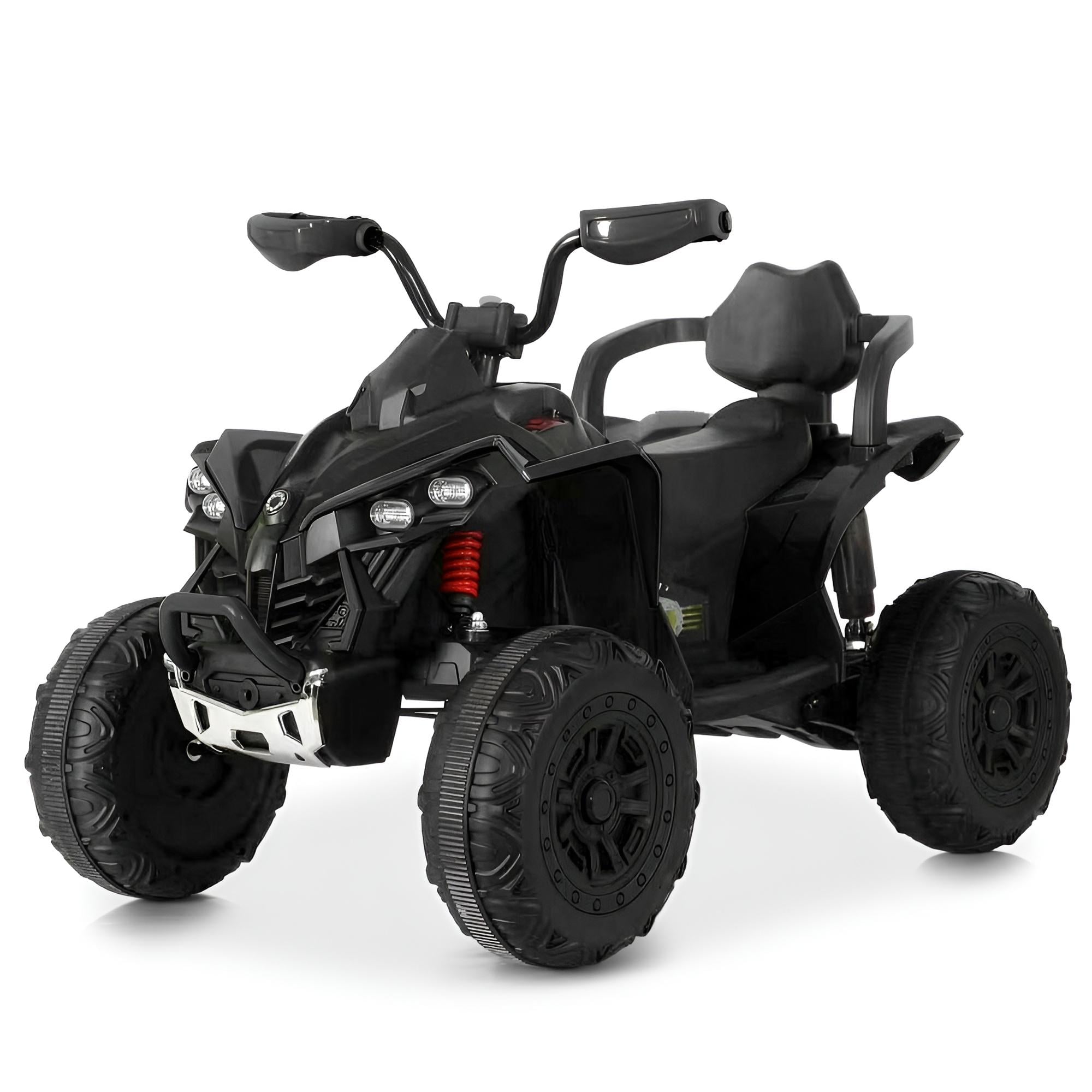 Детский квадроцикл Bambi Racer с пультом управления Черный (M 6381EBLR-2)