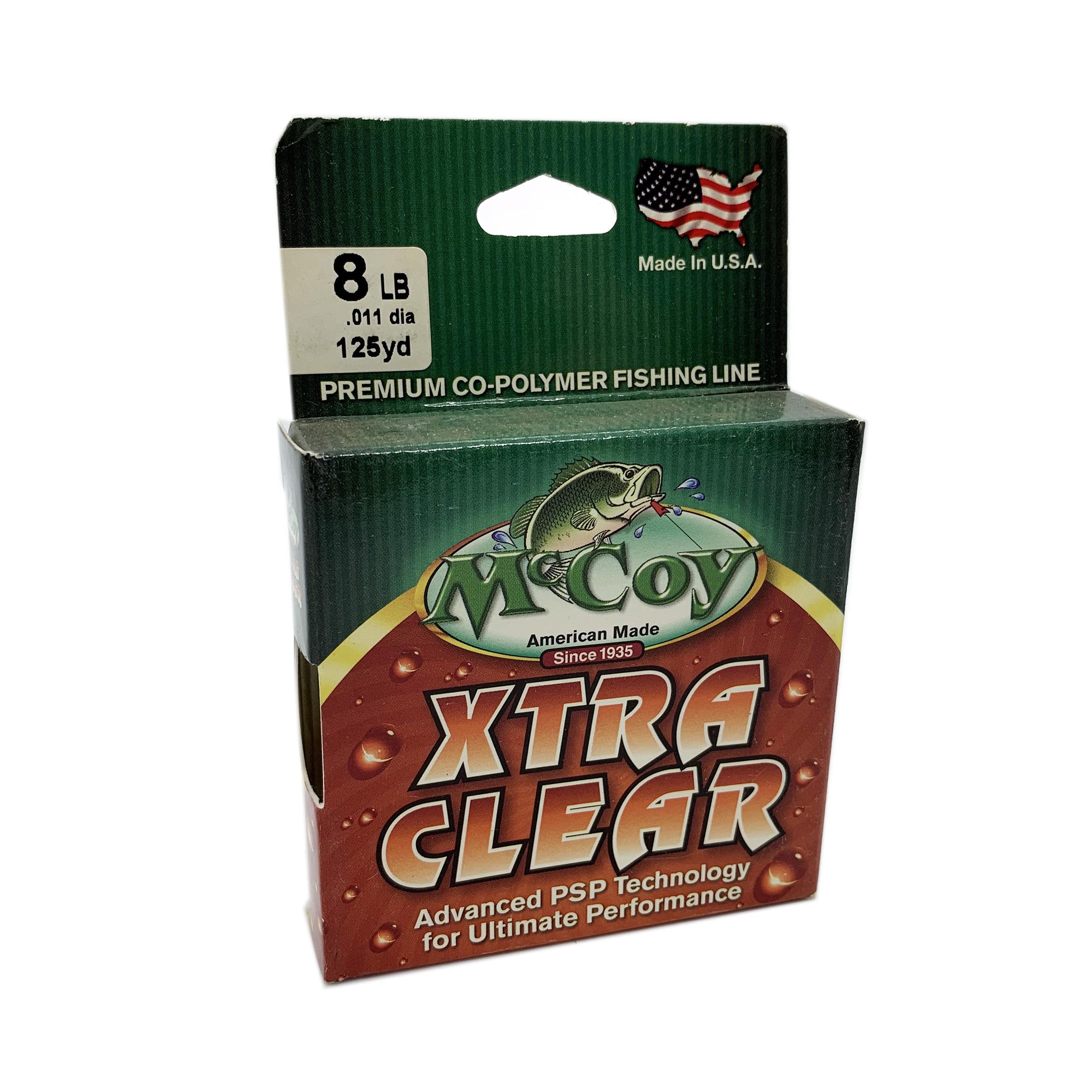 Леска монофильная McCoy Xtra DIA.0.011 8 lb 114 м 0,28 мм Clear (6872)
