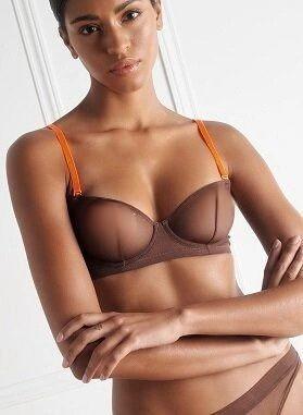 Бретелі для бюстгальтера Maison Close One size Помаранчевий (560337-orange) - фото 3