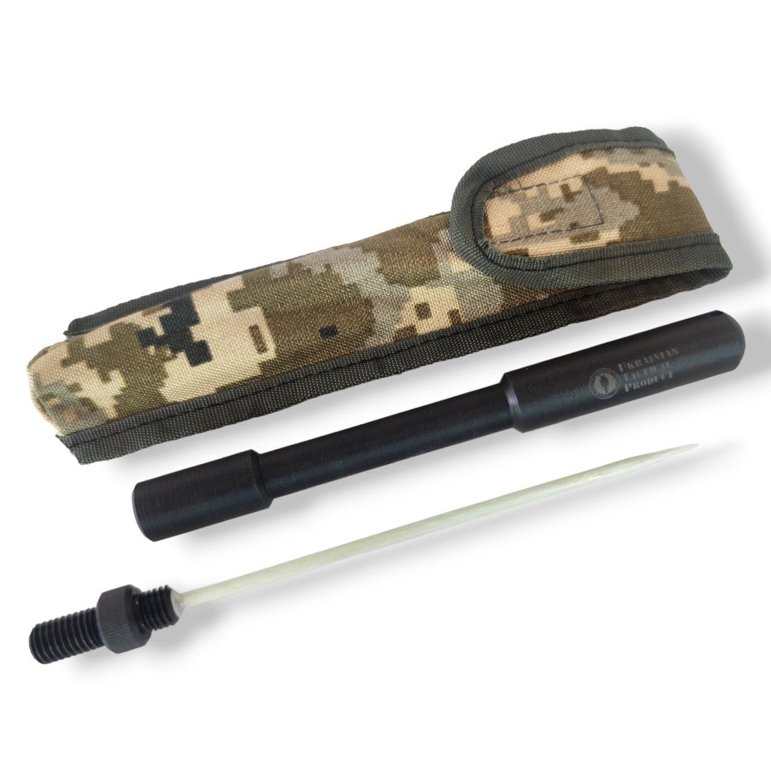 Щуп Малыш диэлектрический на 1 жало полиацеталь с композитом с чехлом (utp054)