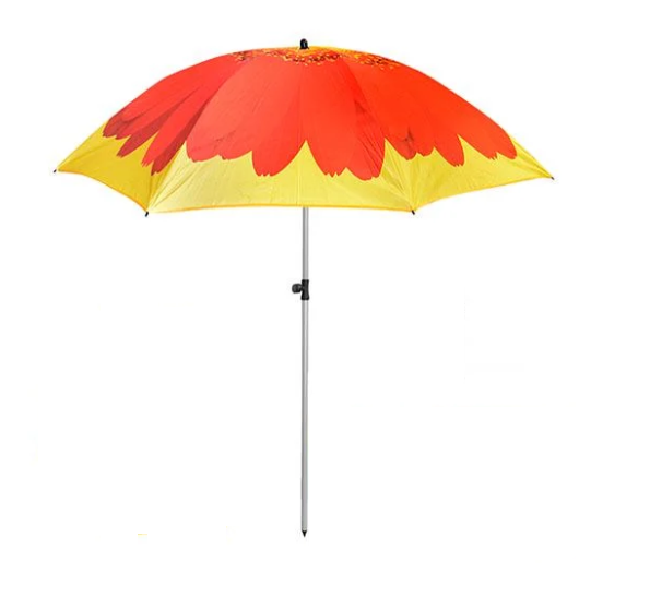 Пляжный зонт MH-3371-9 Гербера d 2 м наклон - фото 1 Пляжный зонт MH-3371-9 Гербера d 2 м наклон - фото 1