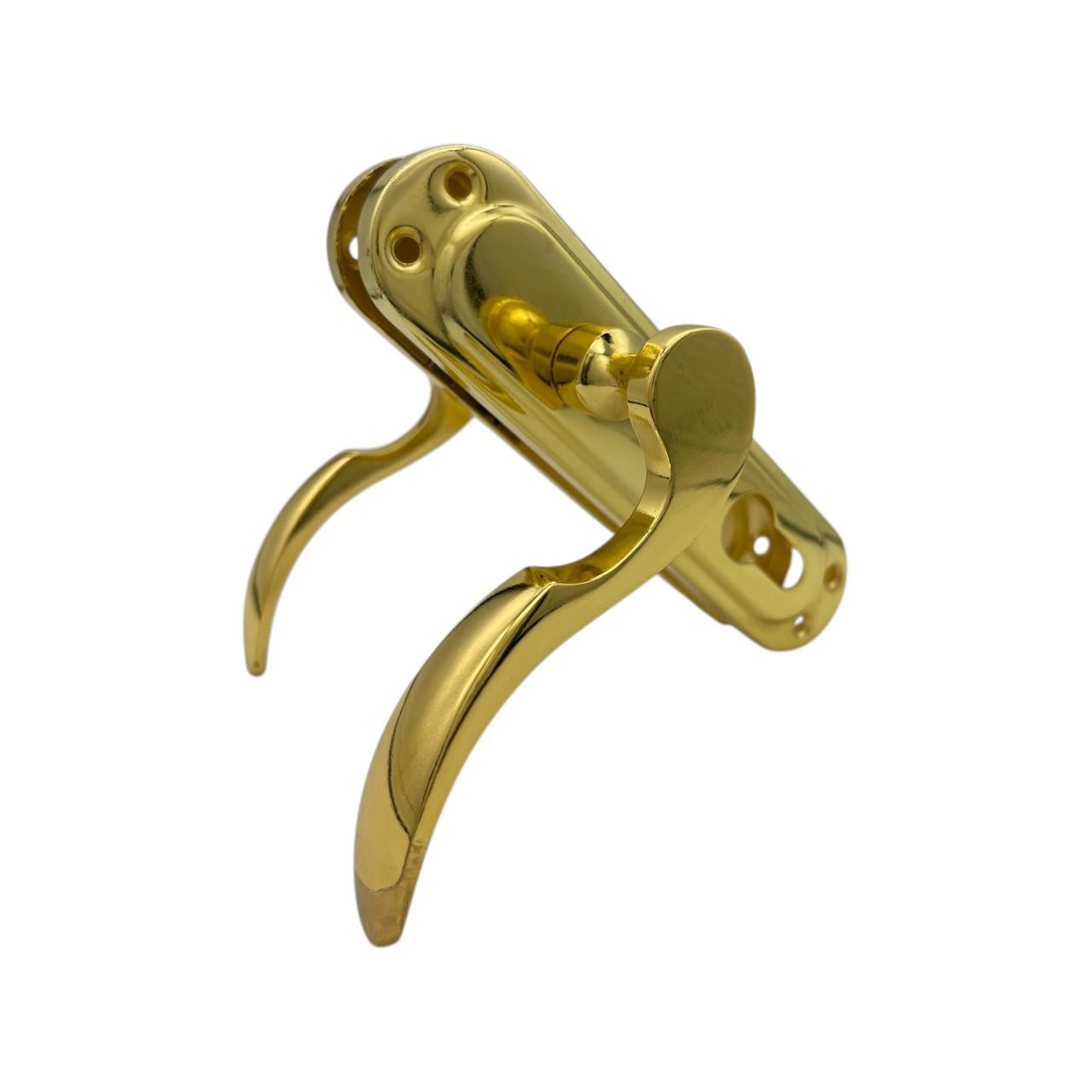 Дверные ручки межкомнатные цинковые Fuaro Simfonia GP У-62 мм (370031)