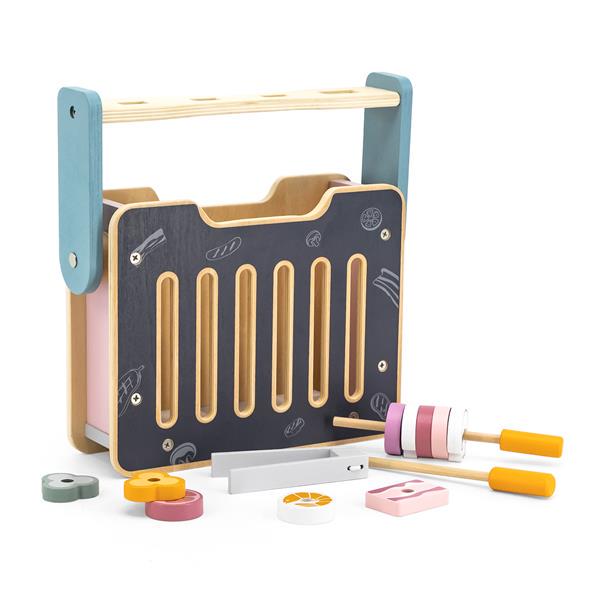 Детская плита Viga Toys PolarB с посудой и грилем (44032) - фото 3 Детская плита Viga Toys PolarB с посудой и грилем (44032) - фото 3