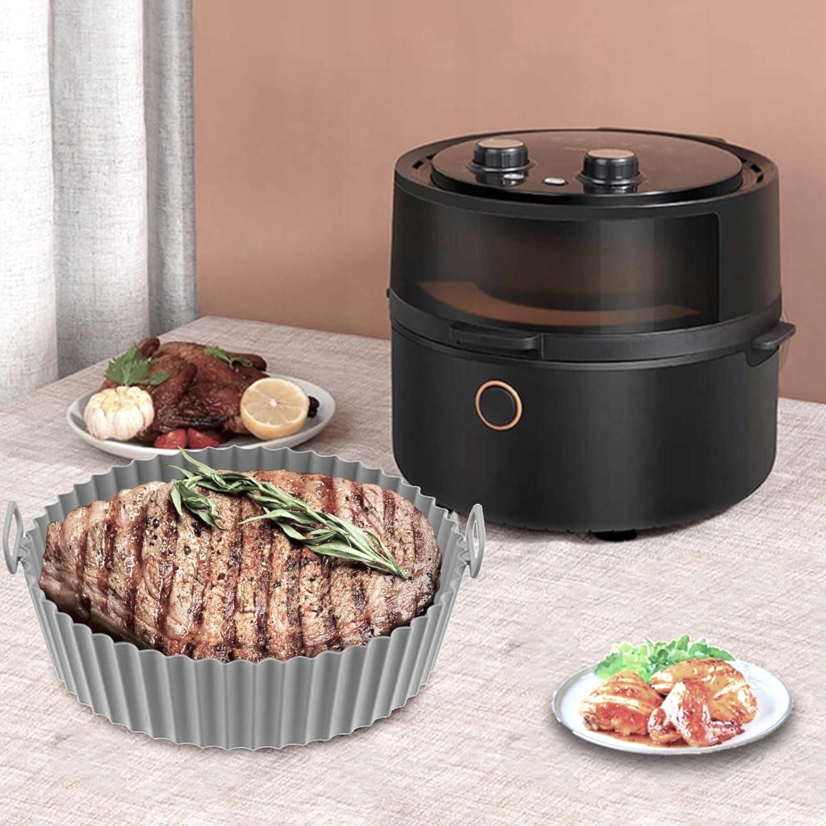 Форма силіконова для аерогрилю мультипечі A-PLUS 17х3,5 см (4052 G) - фото 2 Форма силіконова для аерогрилю мультипечі A-PLUS 17х3,5 см (4052 G) - фото 2