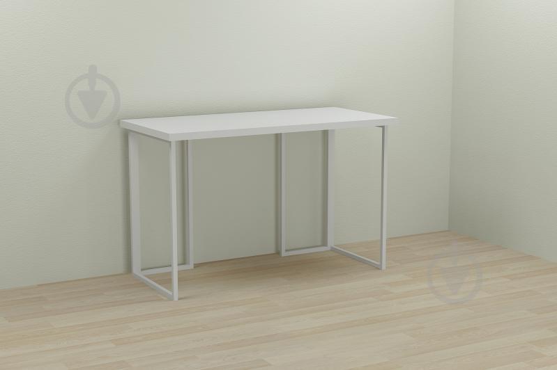 Компьютерный стол Ferrum-decor Ханна 75x100x70 белый ДСП Белое 32мм