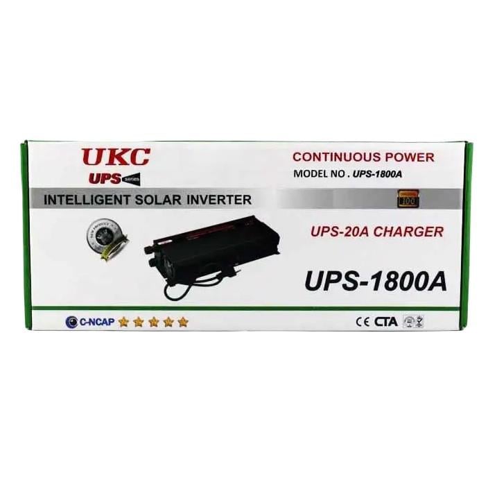 Преобразователь напряжения инвертор UKC UPS-1800A 1800W DC/AC 12V-230V с зарядкой Black (3_05062) - фото 9 Преобразователь напряжения инвертор UKC UPS-1800A 1800W DC/AC 12V-230V с зарядкой Black (3_05062) - фото 9
