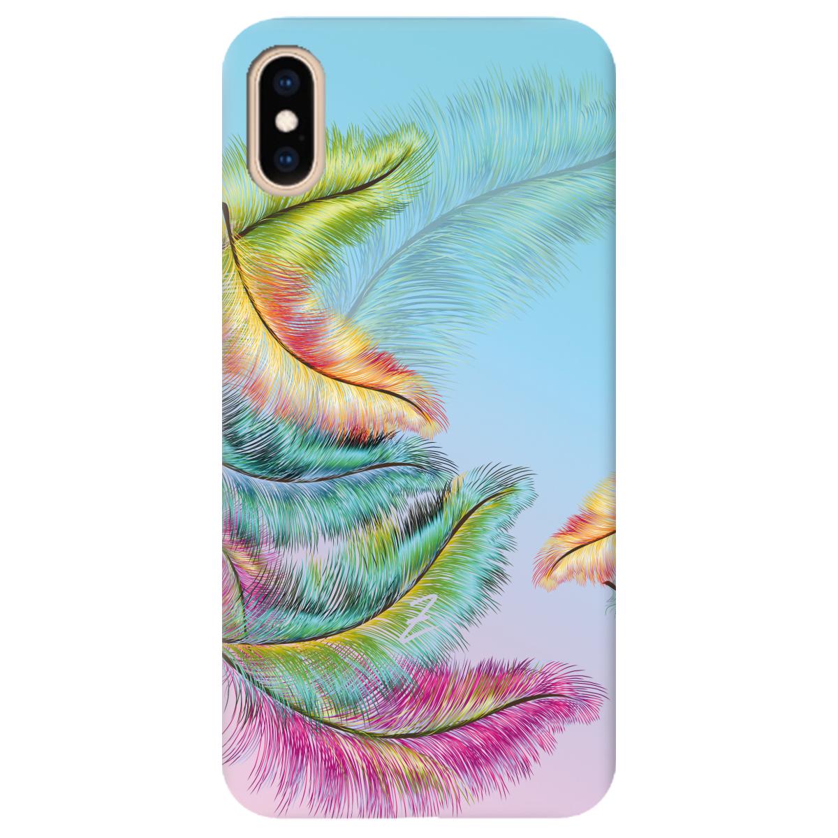 Силиконовый чехол Zorrov для Apple iPhone XS - Fluff (11170040086051993)