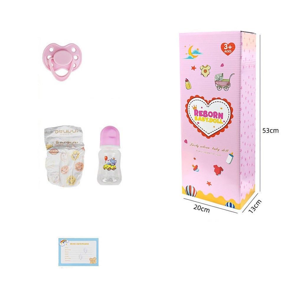 Кукла Reborn Кристина винил-силиконовая с соской/бутылочкой 55 см (1675803404) - фото 8 Кукла Reborn Кристина винил-силиконовая с соской/бутылочкой 55 см (1675803404) - фото 8