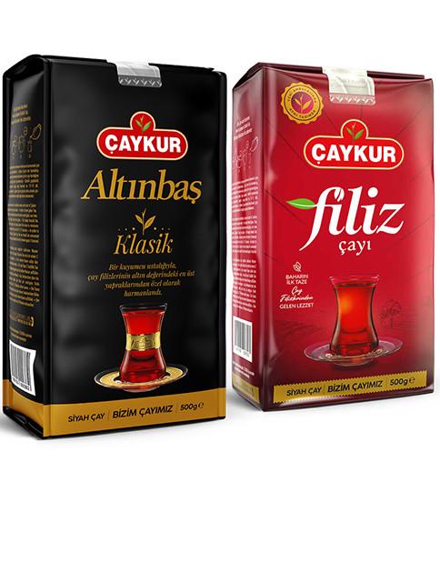 Набір чаю чорного Çaykur Altınbaş та Filiz по 500 г