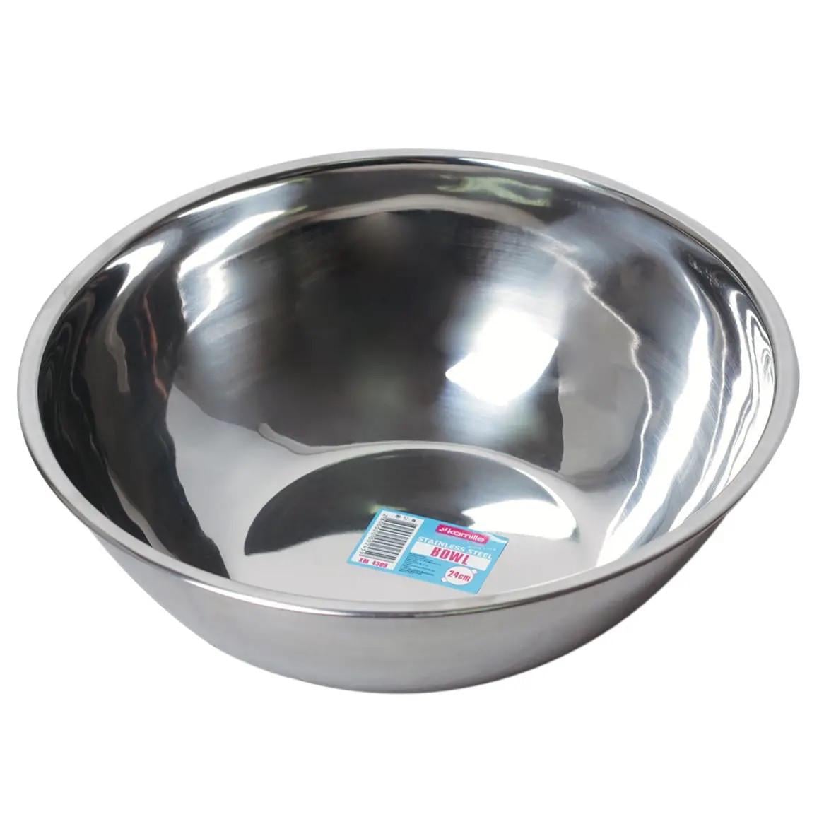 Миска Kamille нержавеющая сталь 24х8,5 см (KM-4309) Миска Kamille нержавеющая сталь 24х8,5 см (KM-4309)