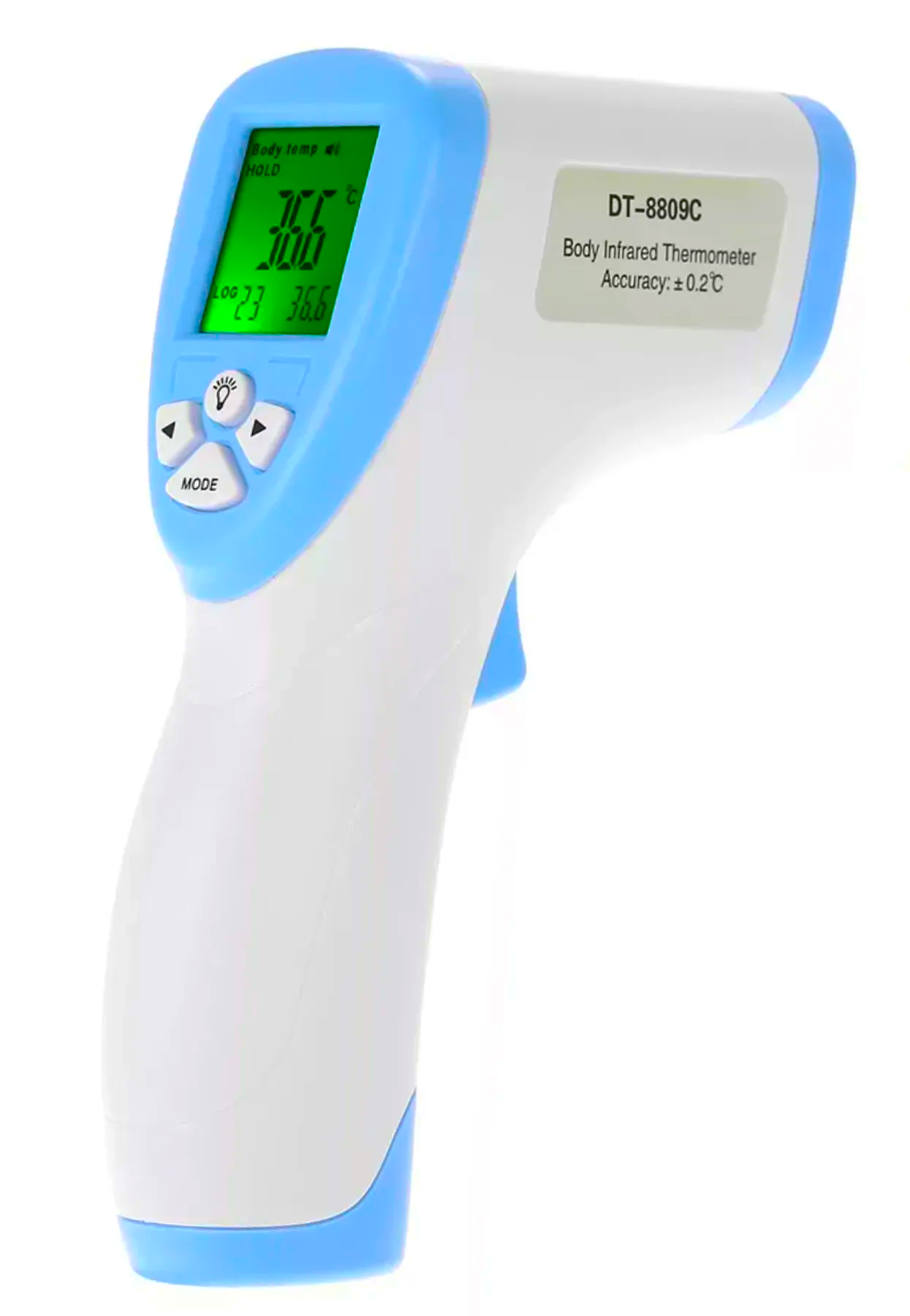 Термометр бесконтактный 0-100C DT-8806C инфракрасный (25551977)