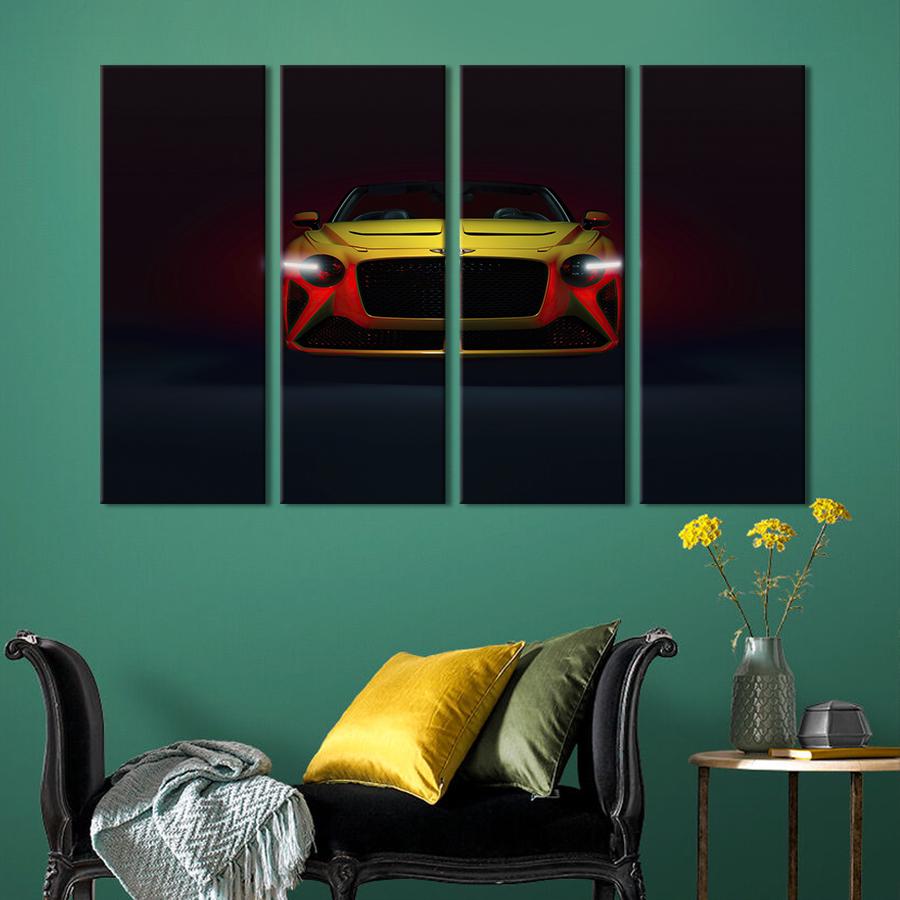 Картина на холсте Стильное авто Bentley Mulliner Bacalar 89x53 см (1289-41)