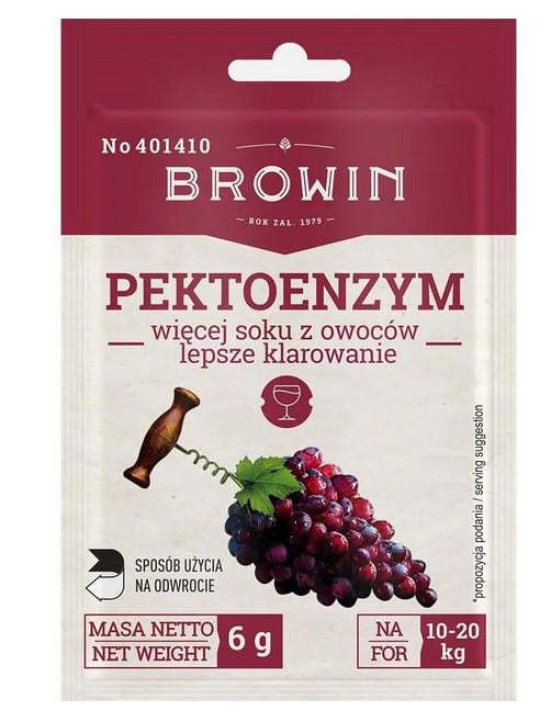 Пектоензим сушений пектофермент Browin 6 г на 10-20 кг (ПР 401410)