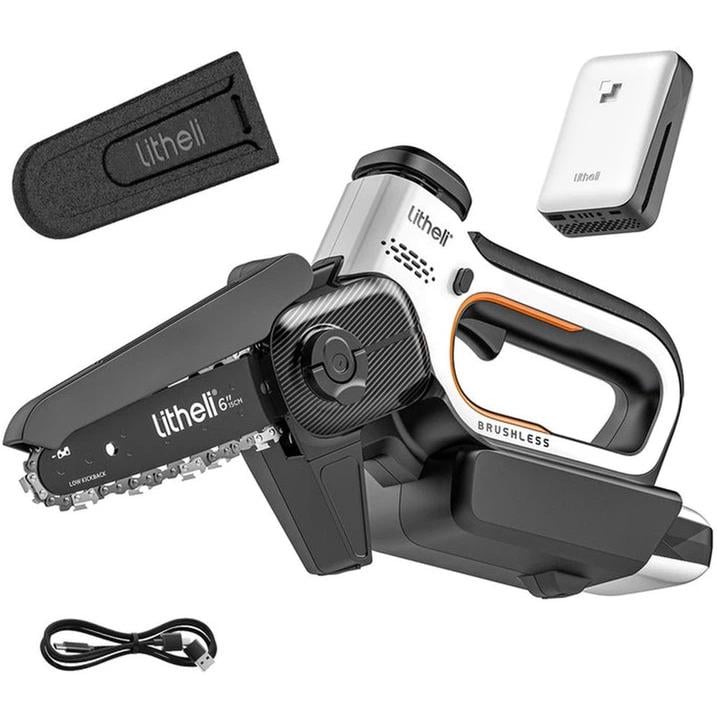 Пила акумуляторна безщіткова Litheli PowerBank 10000 мАг 45 Вт