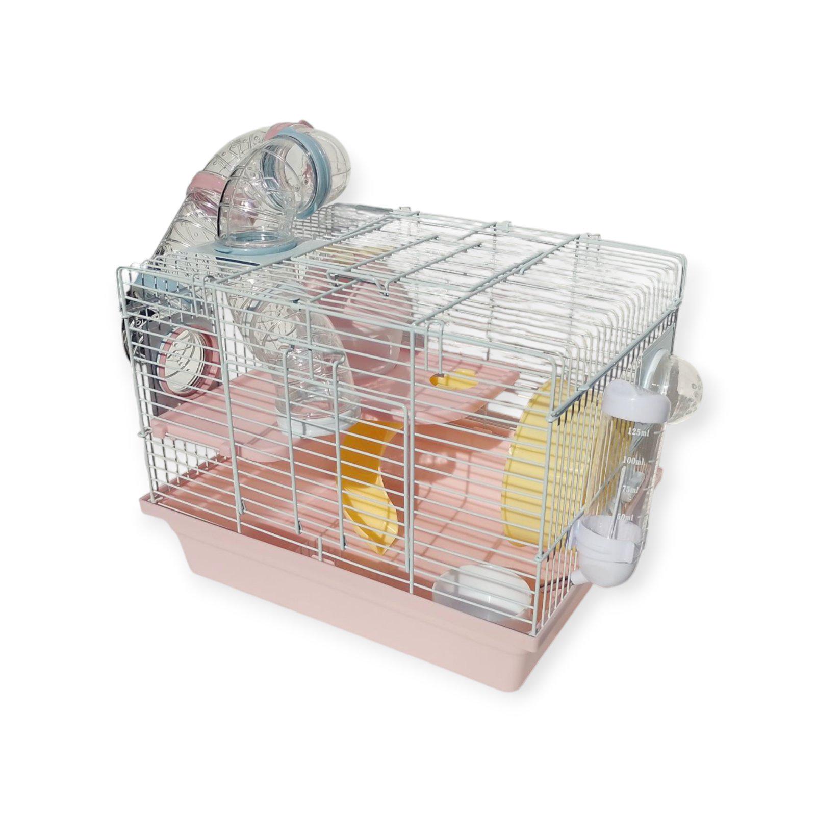 Клетка для грызунов с лабиринтом 3501 Розовый (30060077) - фото 1 Клетка для грызунов с лабиринтом 3501 Розовый (30060077) - фото 1