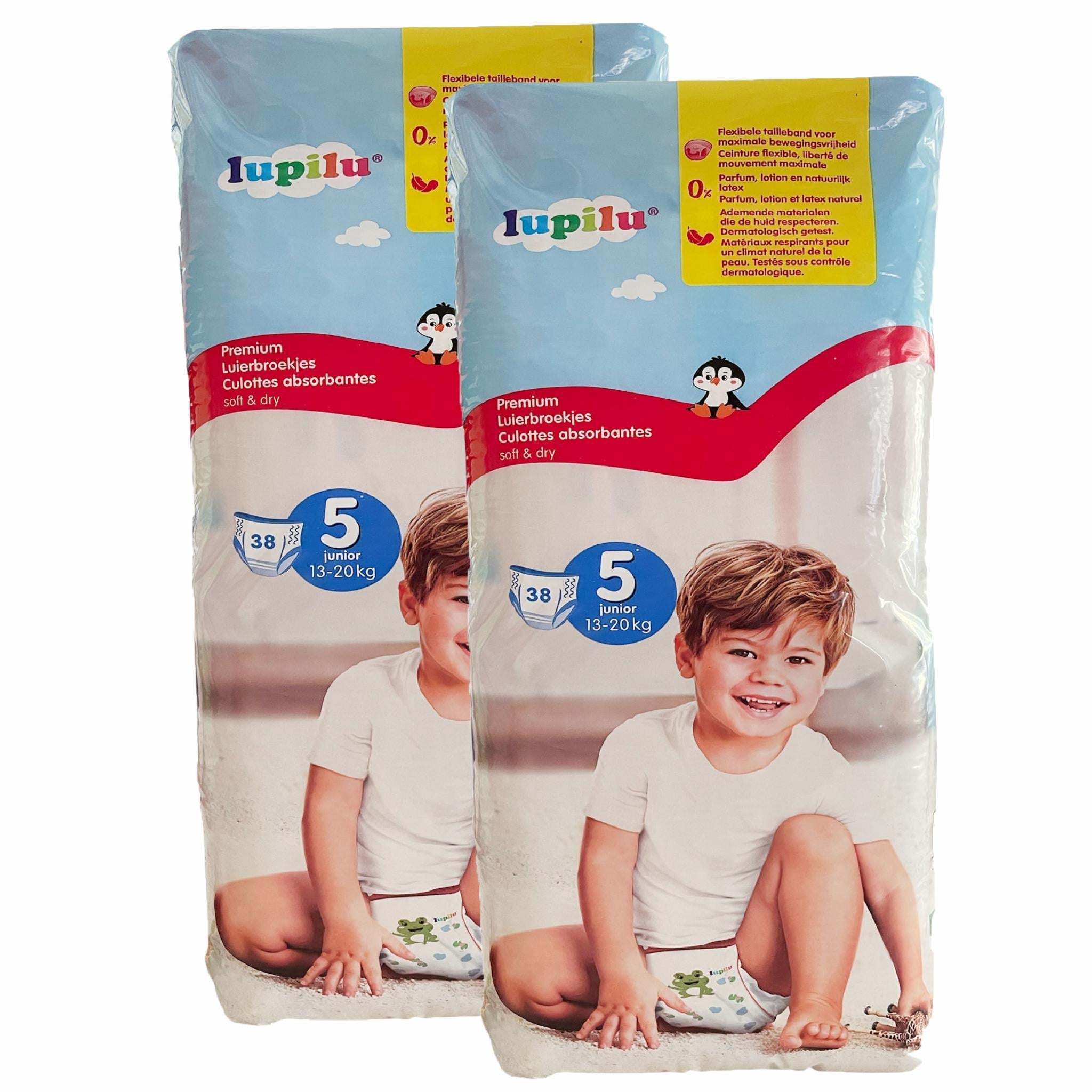 Подгузники-трусики Lupilu soft & dry 5 13-20 кг 76 шт. (113225099)