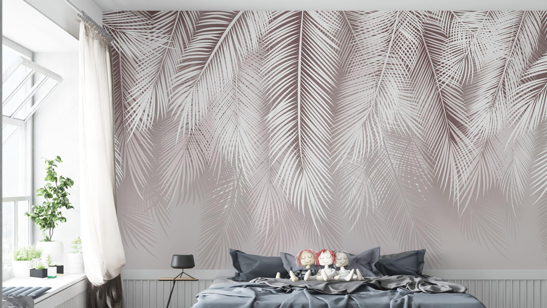 Фотообои флизелиновые Styleo Print-walls Тень пальмового сна 0797 350х270 см (Pw-0797/3)