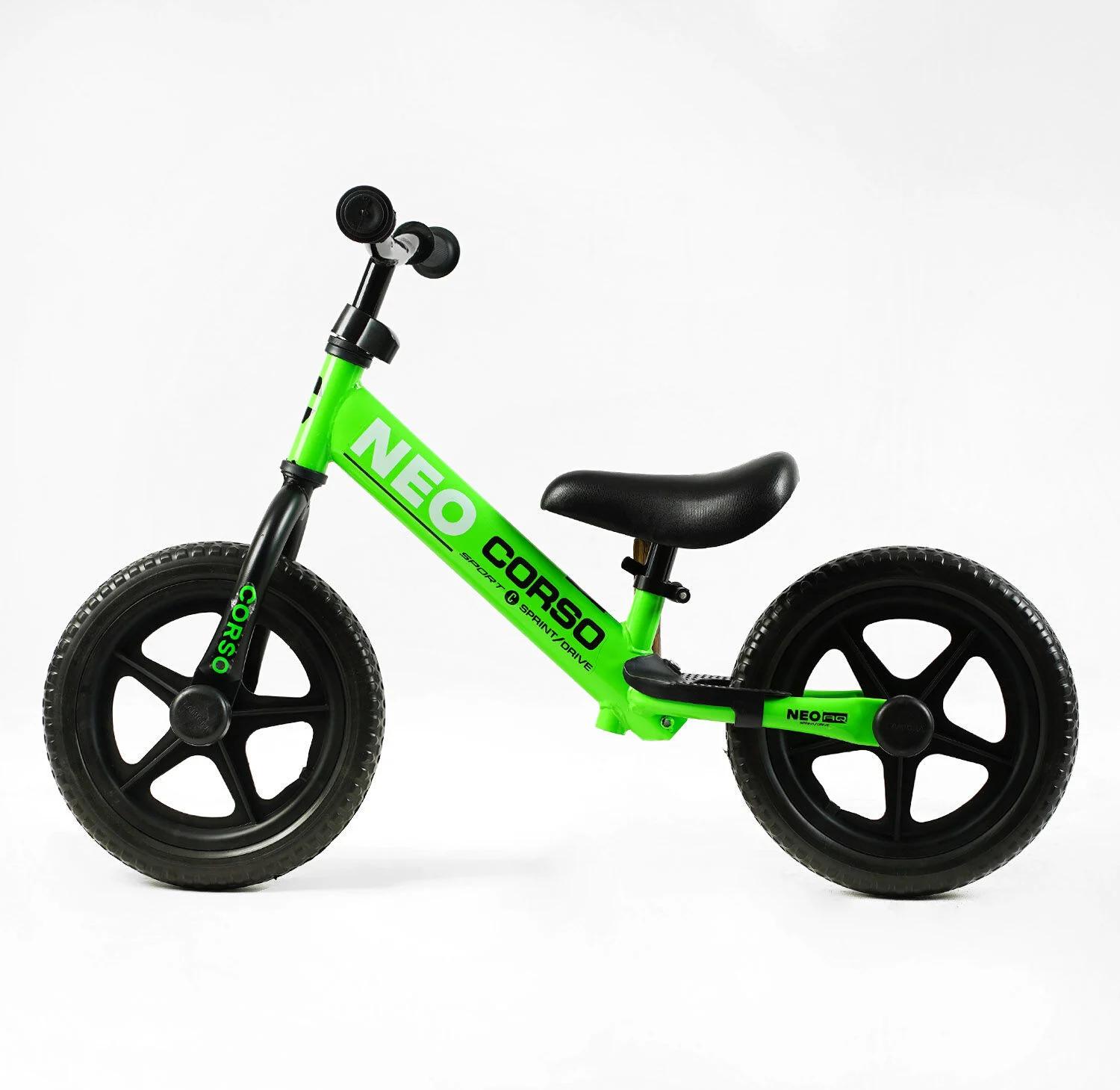 Беговел Corso Neo стальная рама/EVA колеса 12" (EN-36900) - фото 2