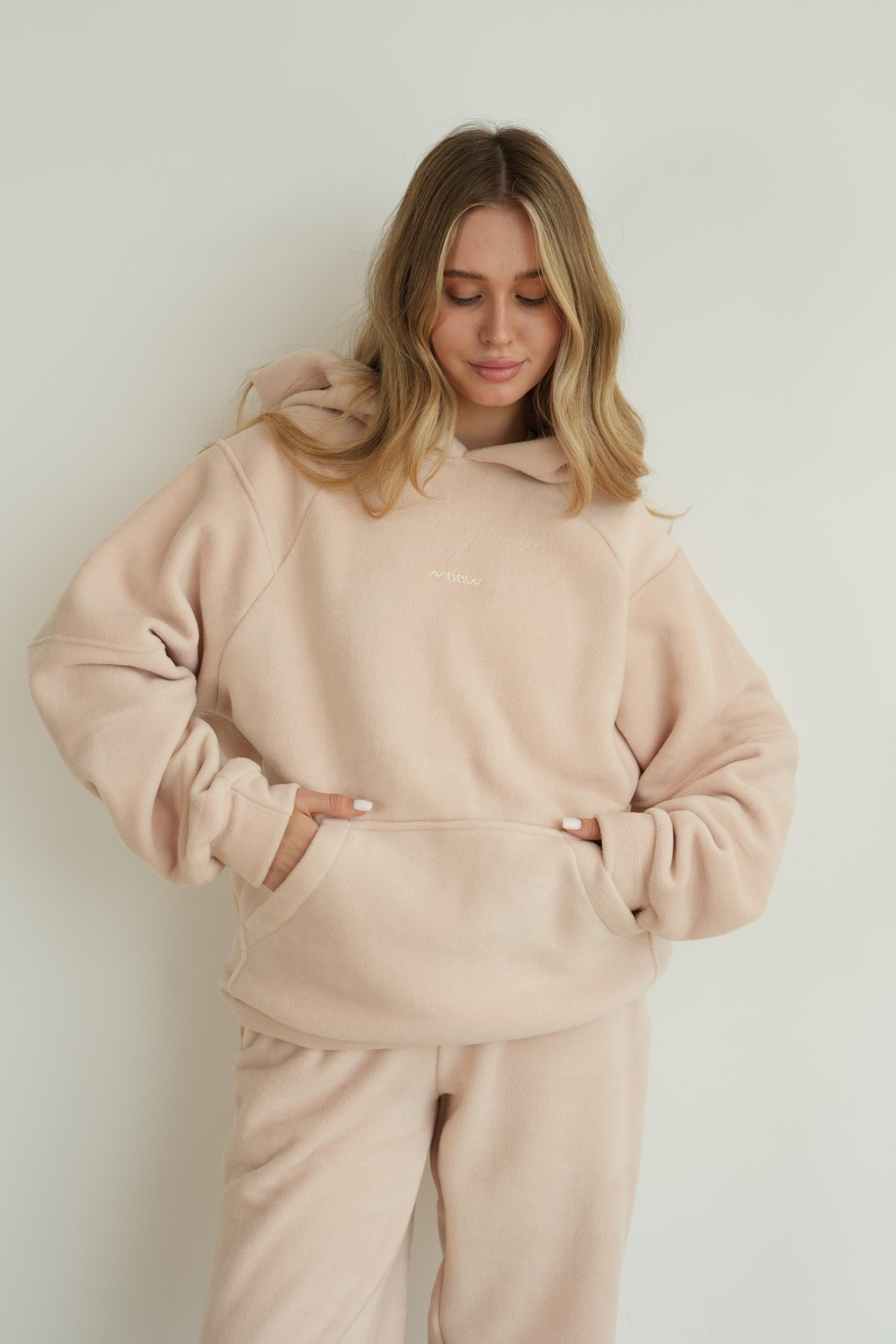 Костюм флисовый BASE S/M Бежевый (10202SM) - фото 6 Костюм флисовый BASE S/M Бежевый (10202SM) - фото 6