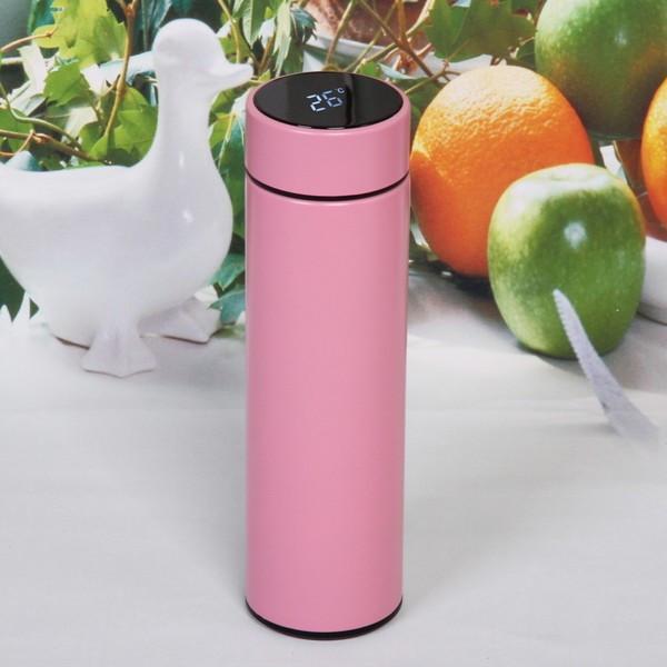 Термос з LED індикатором температури та сенсором 500 мл Рожевий (5060142) - фото 10 Термос з LED індикатором температури та сенсором 500 мл Рожевий (5060142) - фото 10