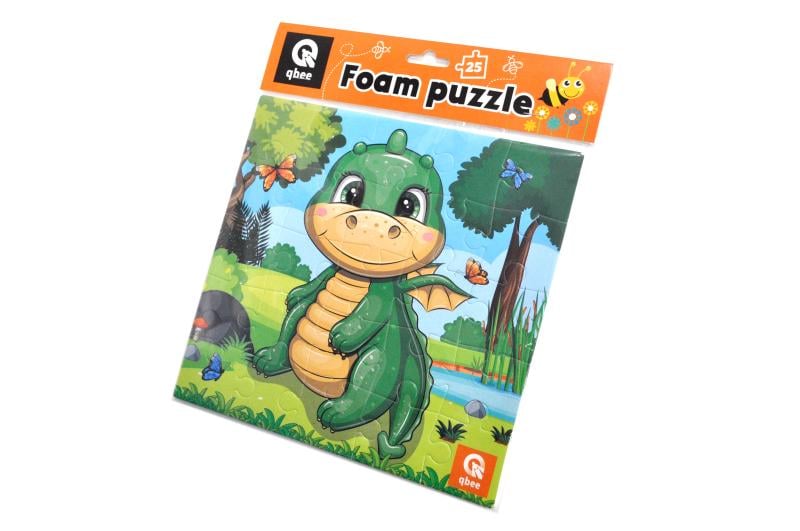 Пазлы мягкие фомовые Динозаврик 25 элементов (DN-QB100-002)