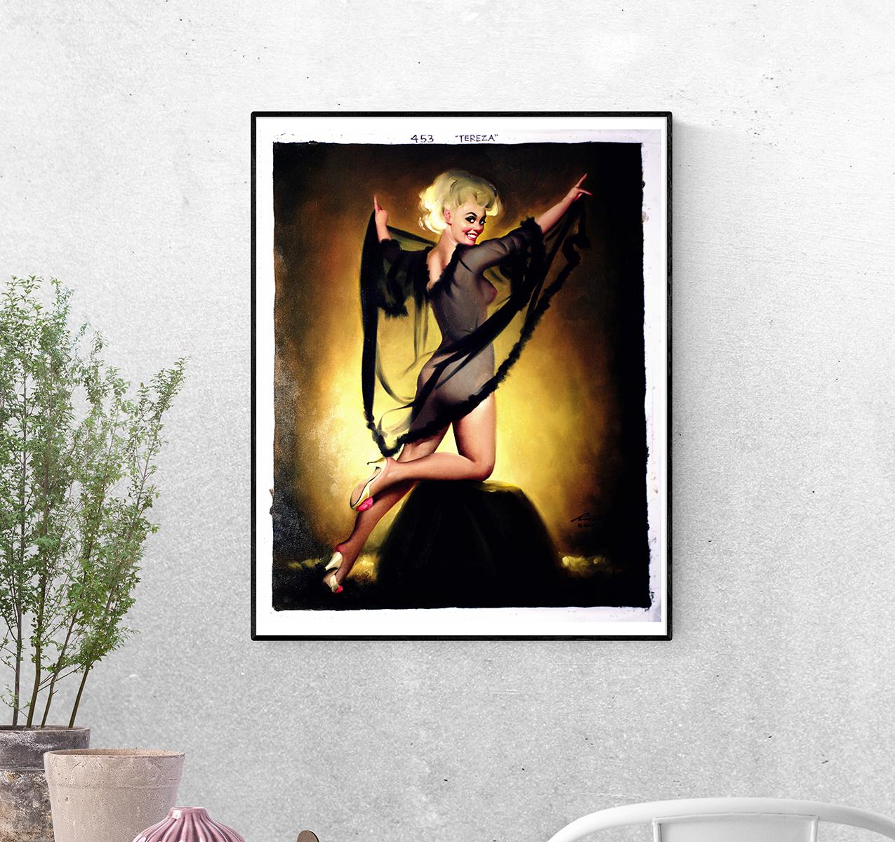 Постер Тереза в прозрачном. Дональд Раст формат А-2 (pin_up1740035_Poster)