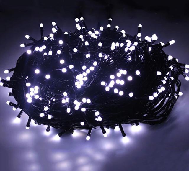 Гирлянда RD-7182 черный провод 160 LED 5 м Белый Гирлянда RD-7182 черный провод 160 LED 5 м Белый