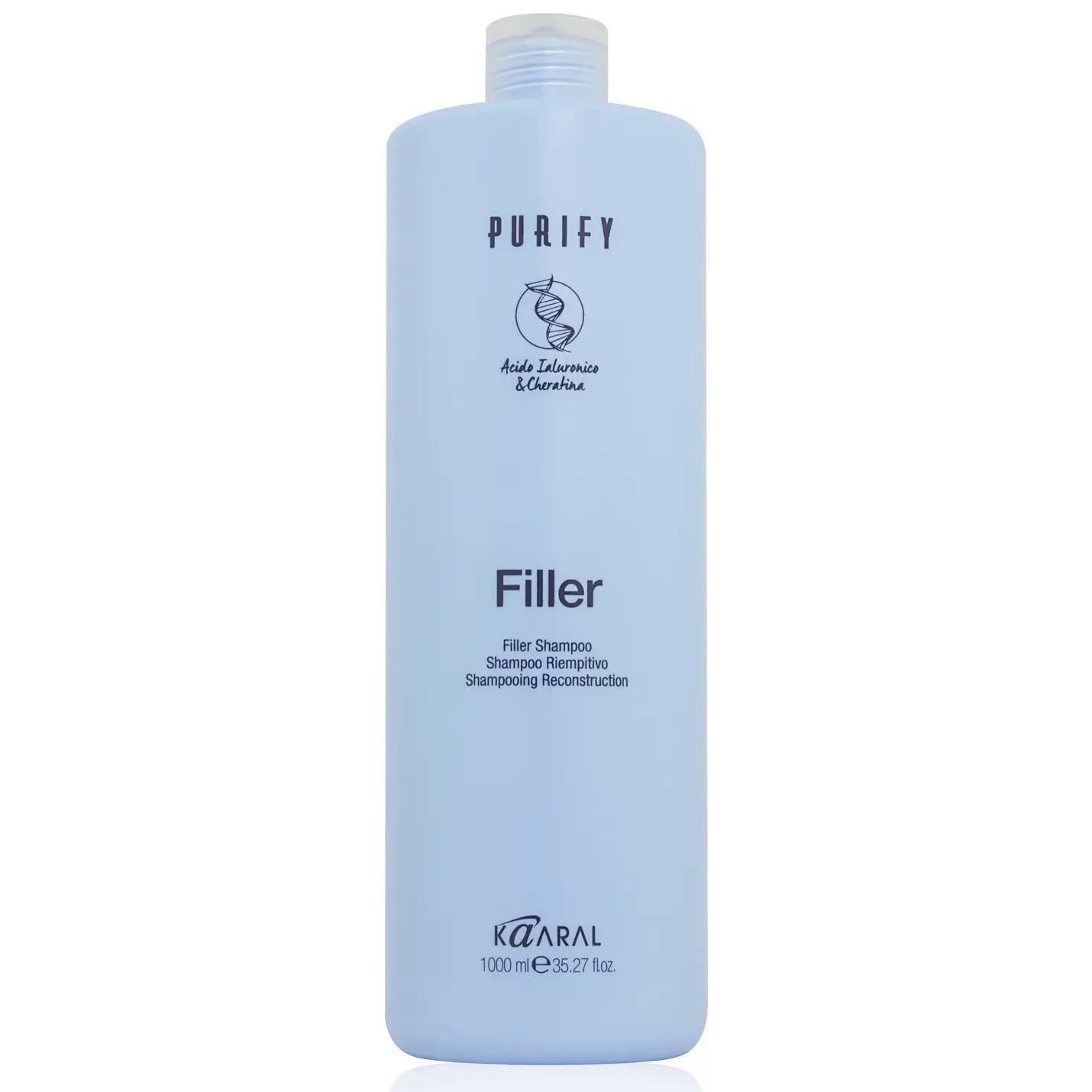 Шампунь-філер для волосся Kaaral Purify Filler Shampoo з кератином та гіалуроновою кислотою 1000 мл (1258) Шампунь-філер для волосся Kaaral Purify Filler Shampoo з кератином та гіалуроновою кислотою 1000 мл (1258)