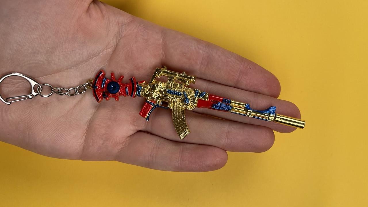 Брелок Pubg mobile автомат/винтовка металл 12 см (1374941450) - фото 4 Брелок Pubg mobile автомат/винтовка металл 12 см (1374941450) - фото 4