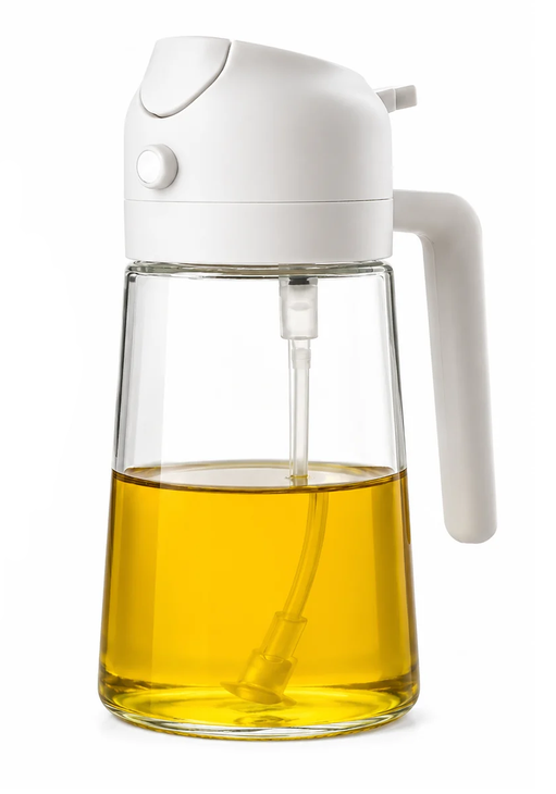 Диспенсер-распылитель для масла и уксуса Multifunctional Oiler 2в1 Бежевый Диспенсер-распылитель для масла и уксуса Multifunctional Oiler 2в1 Бежевый