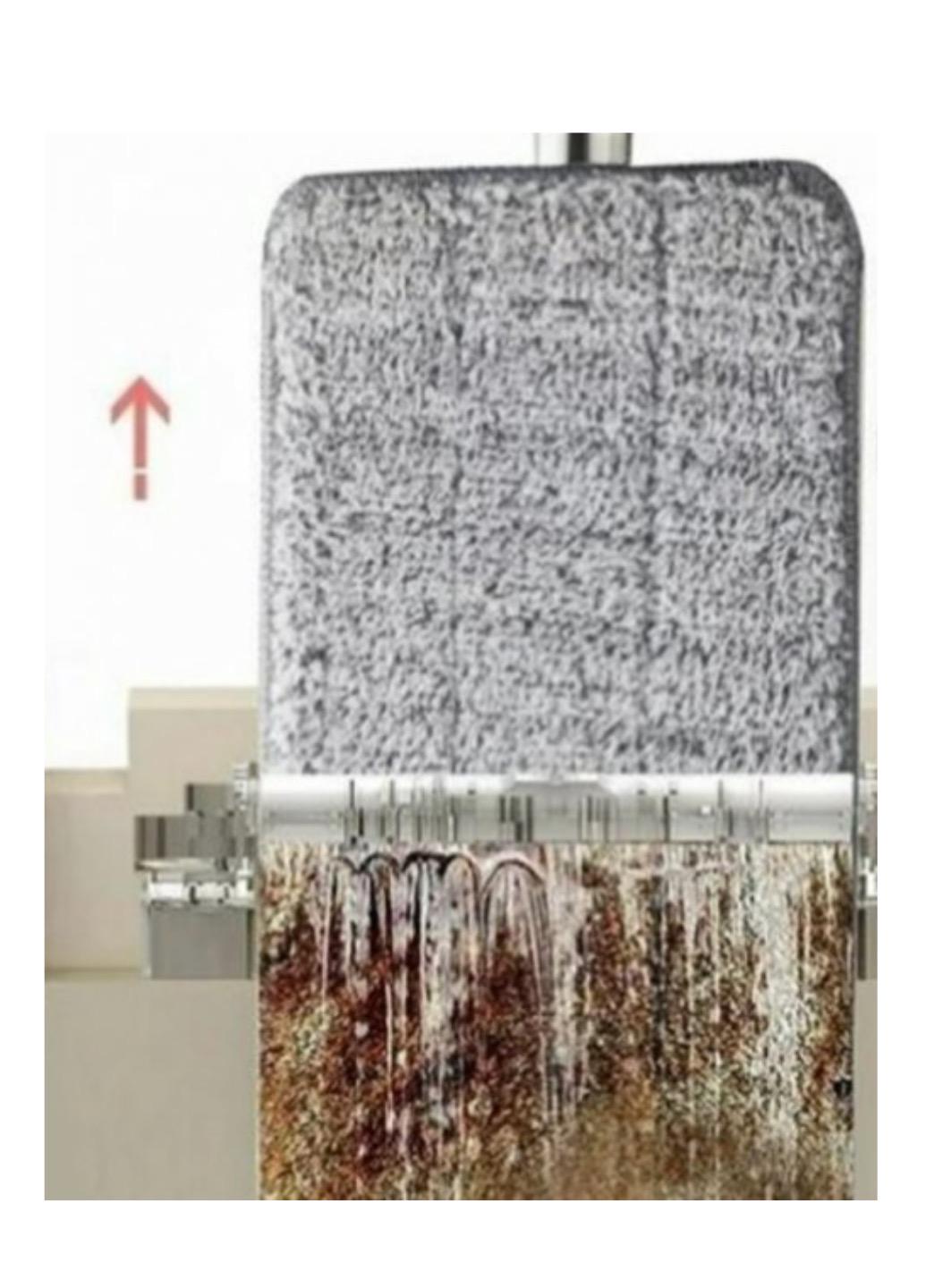 Швабра-лентяйка Hand Free Cleaning Mop 2в1 с автоматическим отжимом 5 л Бежевый (4488228) - фото 5